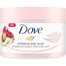 Mythriva Dove Vücut Peelingi Nar Çekirdeği ve Shea Yağı 225ML Beyaz