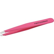 Mythriva Tweezerman Slant Tweezer Pretty In Pink - Cımbız