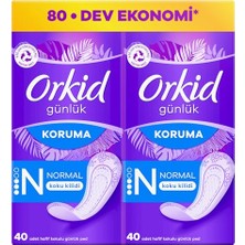 Mythriva Orkid Günlük Ped Normal Dev Ekonomi Paket 80 Adet Ped