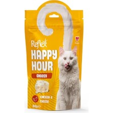 Mythriva Happy Hour Seçici Kedi Peynir Tavuk Kedi Ödül 60 gr