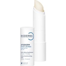 Mythriva Bioderma Atoderm Lip Stick Besleyici, E Vitamini ve Shea Yağı Içeren Nemlendirici Dudak Bakım Kremi 4 gr