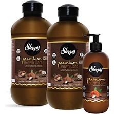 Mythriva Sleepy Premium Brown Care Serisi Sıvı Sabun 500 ml + 2X1500 ml