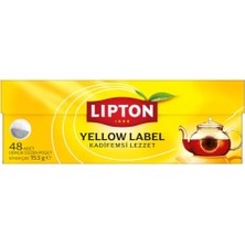 Mythriva Lipton Yellow Label Demlik Poşet Çay 48'li Paket