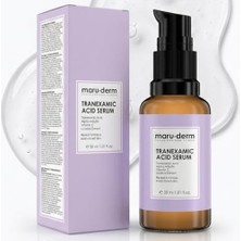 Mythriva Maruderm%3 Tranexamic Acid Serum – Alfa-Arbutin%2 & Vitamin C ile Leke Karşıtı Aydınlatıcı Yüz Serumu, 30 ml