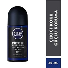 Mythriva Erkek Roll On Deodorant Deep Dimension 50 Ml,72 Saat Ter ve Ter Kokusuna Karşı Koruma,maskülen Ferah Koku,aktif Karbon,yapışkan His Bırakmaz
