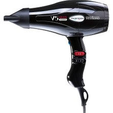 Mythriva Ventoso V5 SILEX5000 Profesyonel Fön ve Sac Kurutma Makinesi, 2500 Watt, Siyah