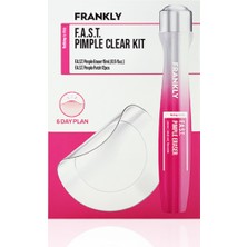 Frankly F.a.s.t. Pimple Clear Kit Akne ve Sivilce Bakım Kiti - Şeffaf Sivilce/akne Bandı 12 Parça - Akne Kurutucu Losyon 15 ml