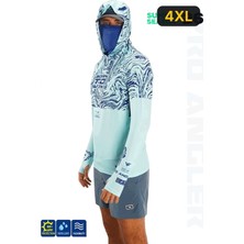 Fujin Pro Angler S26 Buff&hoodie Izohips Mint Sweatshirt