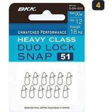 Bkk Duolock Snap-51 Maket Balık Klipsi
