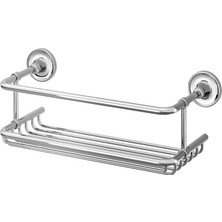 TARNA Brofjarden Krom Görünümlü 33X12 cm Duş Rafı