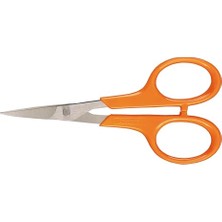 Mythriva Kavisli Bıçaklı Manikür/nakış Makası, Toplam Uzunluk: 10 Cm, Sağ ve Sol Elini Kullananlar Için, Paslanmaz Çelik Bıçaklar/plastik Saplar, Klasik, 1005144