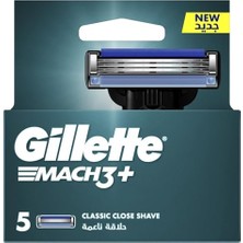 Mythriva Gillette Mach3+ Tıraş Bıçağı 5'li