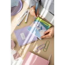 Mythriva 15X16 Spiralli Karton Kapak 2'li Kareli Not Defter Seti - Pötikare
