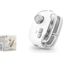 Hadron MB03 Mobil Oyun Joysticki Hall Analog Makro Titreşimli Bluetooth 5.0 400 Mah Beyaz