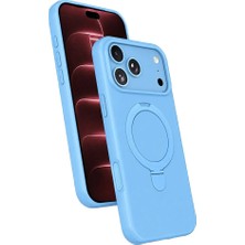 Evimdeyokyok Newface Apple Iphone 18 Pro Max Regal Magsafe Standlı Kapak - Sierra Blue