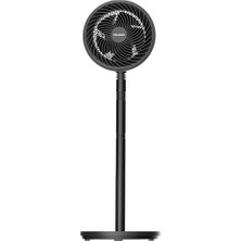 Mythriva Vantilatör, Sessiz Çalışma, 3 Hız Ayarı, 4 Kademeli 30-110CM Yükseklik Ayarı, Dikey Hareket ve Yatay Salınım