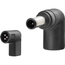 Hadron HDX1404 Dc Jack Dönüştürücü 6.5x4.4 mm Siyah
