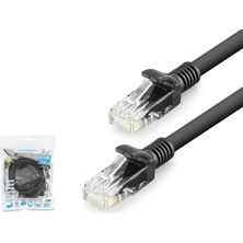Hadron HDX5072 Cat6 Ethernet Patch Kablosu 1 Gbps 250 Mhz 5 M Siyah