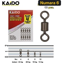 Kaido Swx Rolling Swivel (10 Pcs)