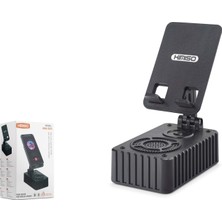 Kimiso Kımıso KMSZ513 Ayarlanabilir Bluetooth Hoparlörlü Telefon Standı Siyah