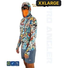 Fujin Pro Angler S24 Buff&hoodie Makai Orange