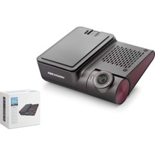 Hikvision Hıkvısıon AE-DC8322-G2PRO Araç Içi Kamera 4K Çift Kameralı Wi-Fi Gps Adas Siyah