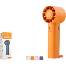Hadron DF91 Şarjlı Mini Fan 500 Mah 3W ABS Malzemeden Üretilmiş Taşınabilir Standlı Vantilatör