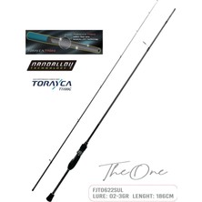 Fujin Theone 186CM 02-3gr Lrf Kamışı 622SUL