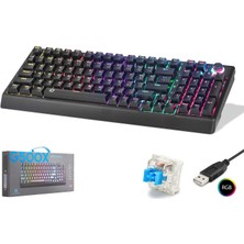 Good Pro G500XB Mekanik Gaming Klavye Blue Switch Rgb 104 Tuş Siyah