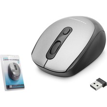 Hadron HDX3406G Kablosuz Mouse 2.4 Ghz 1600 Dpı Gri Siyah
