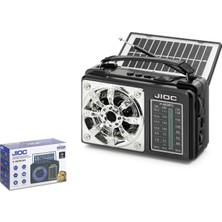 Jıoc H663BTS Bluetooth Nostaljik Fm Radyo Tws USB Tf Solar Şarjlı 3W Taşınabilir Hoparlör