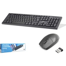 Aoc KM210B Kablosuz Klavye Mouse Seti 1600 Dpı Siyah