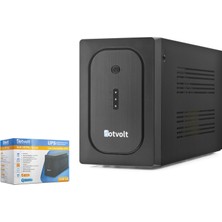 Dotvolt LN1600 Line Interactive Ups 1600VA 900W Avr 2X12V 9AH Siyah