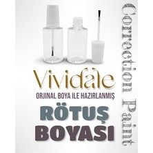 Mythriva Taş Izi Çizik Giderici Inci Beyaz XSC691 Uyumlu Oto Rötüş Boyası 30ML, Ford Taunus Inci White XSC691 Rütüş