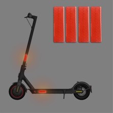 Mythriva Elektrikli Scooter Bisiklet Uyarıcı Reflektif Ikaz Sticker 4'lü