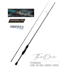 Fujin Theone 172CM 02-3gr Lrf Kamışı 582SUL