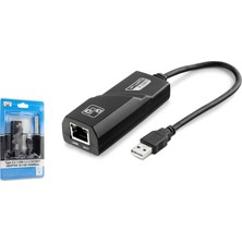 Hadron HDX5274 USB 2.0 Ethernet Adaptör 10/100 Mbps Siyah