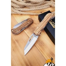Mythriva Zeytin Sap Kamp Çakısı Outdoor Piknik Çakısı Bahçe Çakısı (ÇKP-823)