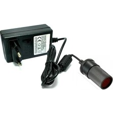 Mythriva Yatak Pompa Adaptörü Çakmak Adaptörü Araç Çakmaklık Çevirici Ev Tipi 36W/3A/12V