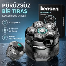 Kensen Baş Tıraş Makinesi - Duşta Islak Veya Kuru Tıraş Olun