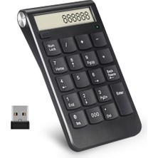 Mythriva Coverzone Mini Sayısal Tuş Takımı, USB Bağlantılı Klavye, Nümerik Keypad, Sayı Girişi ve Hesap Makinesi Fonksiyonu, Kompakt Tasarım, Type-C Hızlı Veri Girişi, Siyah | ZR1273