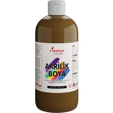 Mythriva Red Rose Açık Kahverengi Akrilik Boya 500 gr