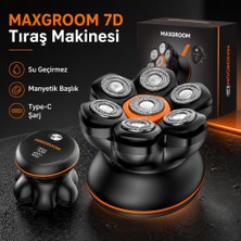 Maxgroom Baş Tıraş Makinesi - Duşta Veya Kuru Kullanımda Rahat Tıraş Olun