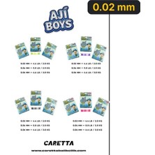 Caretta Aji Boys 4x 150 mt Light Green Ip Misina