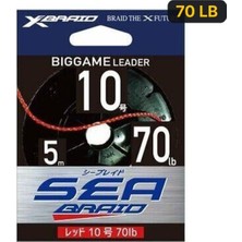Ygk X070 Sea Braid Kırmızı 5m Assist Ipi
