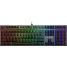 Mythriva Rapoo V700RGB Backlıt Mechanıcal Gamıng Kbd