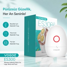Vogoe Kadın Tıraş Makinesi - Duşta Güvenle Tıraş Olun