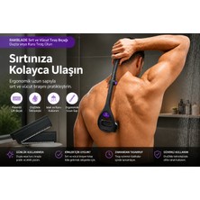 Bakblade Sırt ve Vücut Tıraş Bıçağı - Duşta Veya Kuru Tıraş Olun