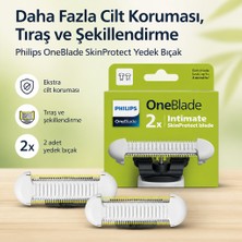 Philips Oneblade Yedek Bıçak - Zor Ulaşılan Bölgelere Kolayca Ulaşın