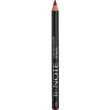 Mythriva Note Cosmetics Ultra Rich Color Lip Pencil 12 Coral Red Dudak Kalemi, Kırmızı